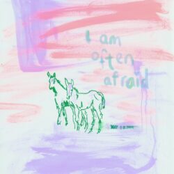 Performance art costume/spell: I am often afraid