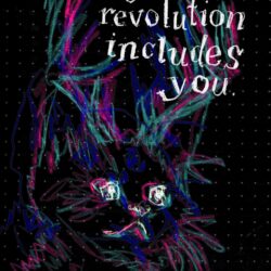 Performance art costume/spell: My revolution includes you